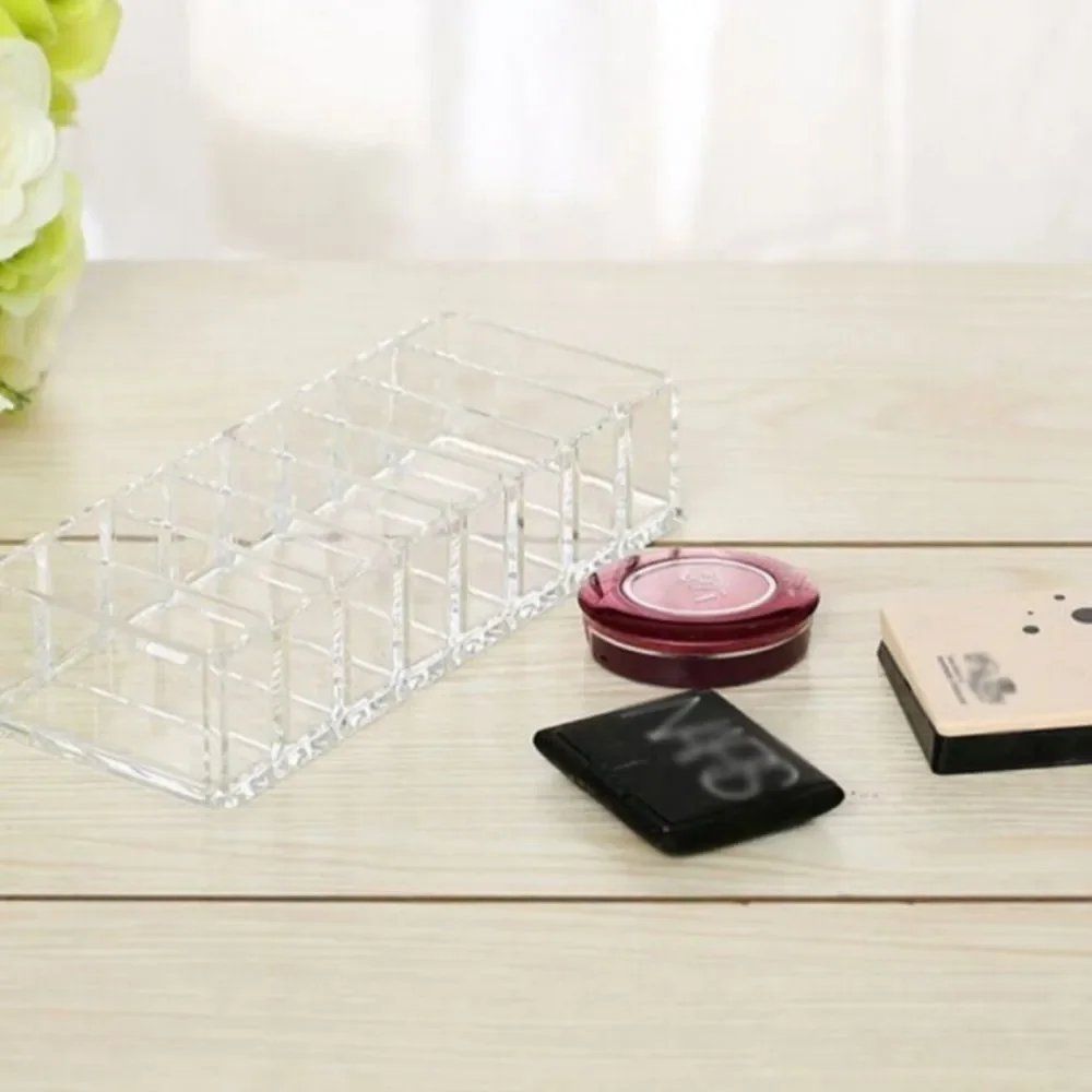 Yafa Beauty Iridescent Acrylic 8-Slot Cosmetic Organizer